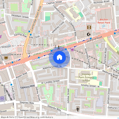 O'Leary Square, Stepney, London, E1