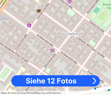 Schöne sonnige Wohnung Bötzow Kiez! *möbliert* - Foto 1