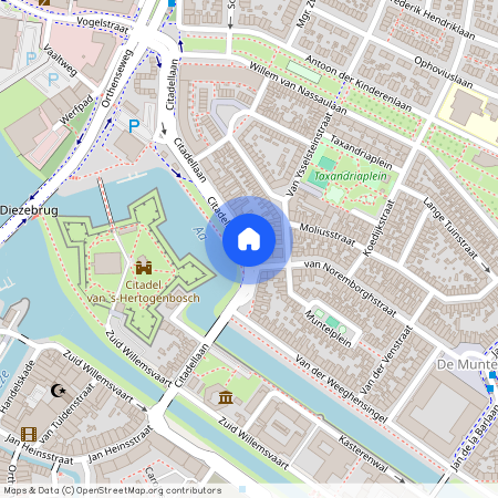 De Muntel, 5212 VA, Citadellaan, Den Bosch