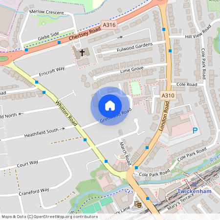 Grimwood Road, Twickenham, Middlesex, UK, TW1