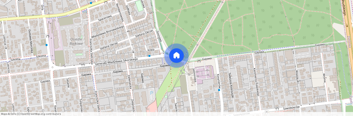 ul. gen. Władysława Sikorskiego, Ząbki, wołomiński, mazowieckie