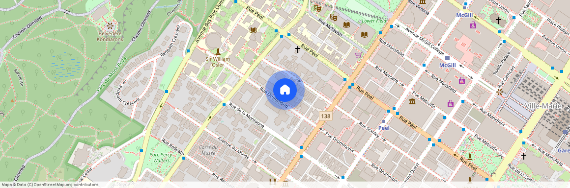3445 Rue Drummond, Montréal (Ville-Marie), QC H3G