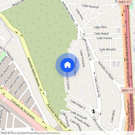 Paseo de los Coches, 52950 Tlalnepantla, MEX, Mexico