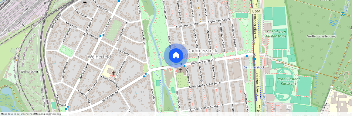 Nürnberger Straße 14, 76199 Karlsruhe OT Weiherfeld-Dammerstock