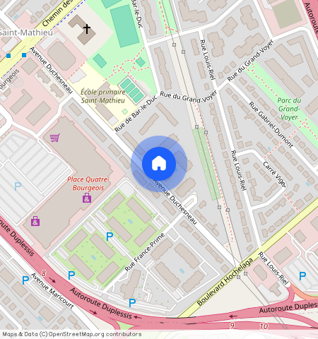 ** Avenue Duchesneau, Québec, Québec, Capitale-Nationale, G1W 4S6