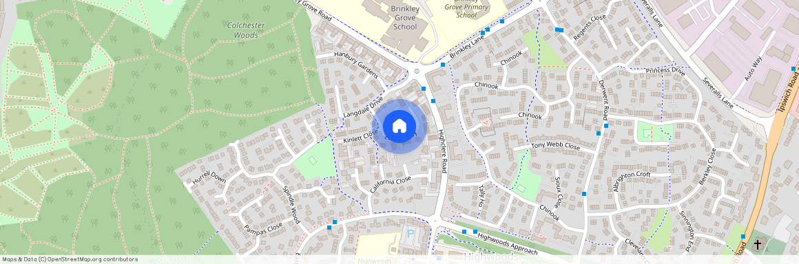 Enville Way, Highwoods, Colchester, Essex