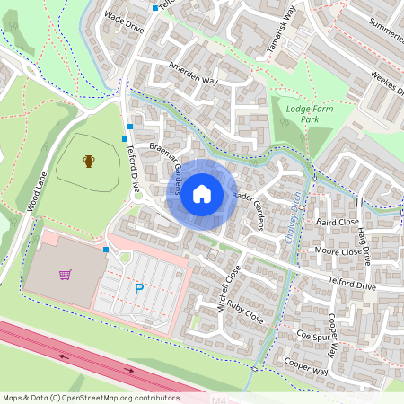 Bader Gardens, Slough, SL1