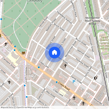 Tewkesbury Street, Cathays, Cardiff