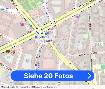 2-Zimmer-Wohnung, möbliert, Balkon & EBK, Top-Lage - Foto 1