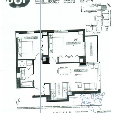 Condo 4 1/2 sur coin au 8 ème étage proche de tous les services - Photo 3