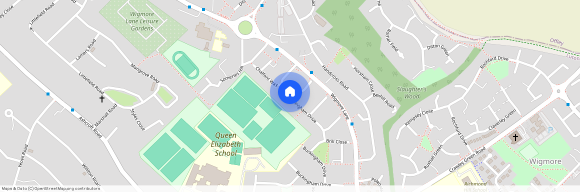 Buckinghamshire Dr, Luton, Bedfordshire, LU2 9RE