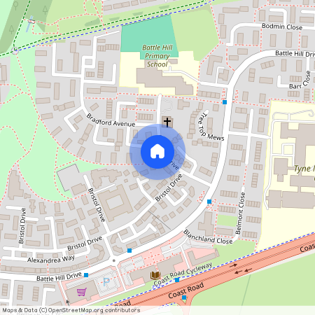 Blandford Way, Wallsend