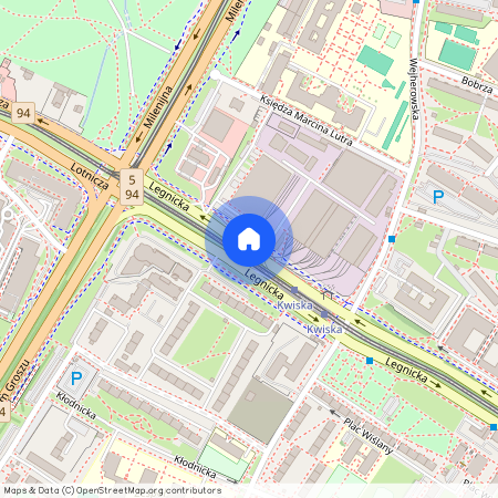 ul. Legnicka, Popowice Południowe, Fabryczna, Wrocław, dolnośląskie