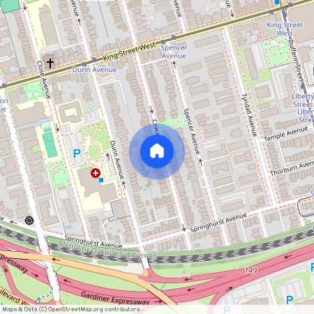 46 Cowan Avenue Unit# Upper #B, Toronto