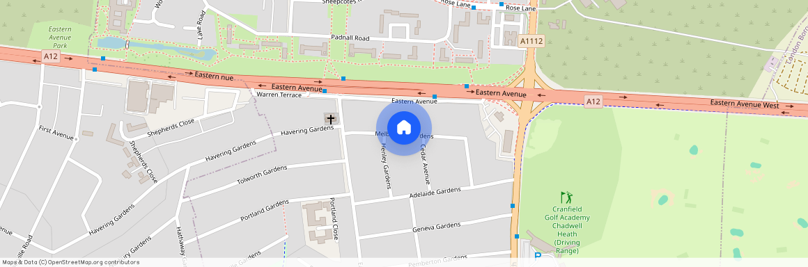 Melbourne Gardens, Romford, RM6