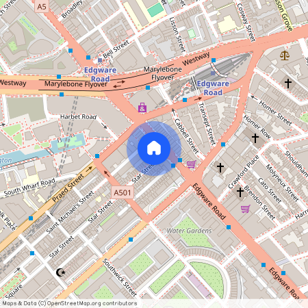 Garrett Mansions, Edgware Road, London W2