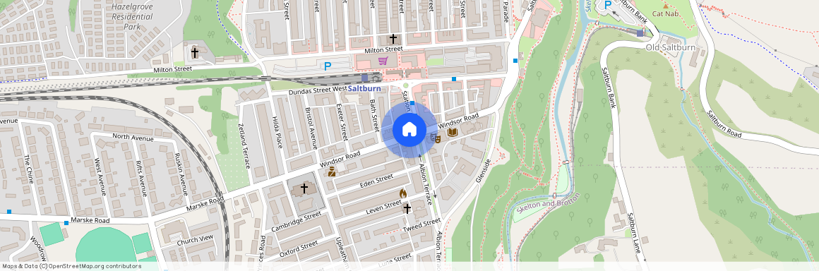 Regency Buildings, Saltburn by the Sea