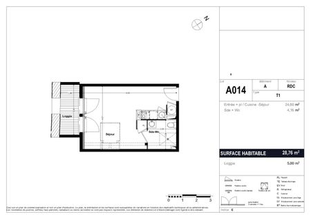 Location Appartement 1 pièce 28m² ST JORY 31790 - Photo 5