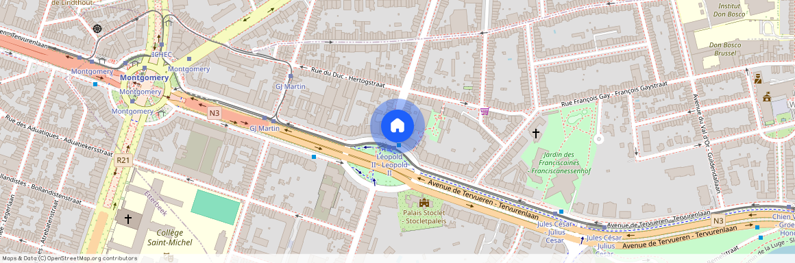 Avenue Louis Gribaumont, 1, 5, 1150, Woluwe-Saint-Pierre