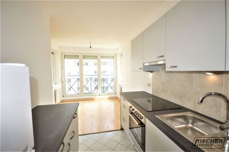 Großzügig angelegte 2-Zimmer-Wohnung im 3. Liftstock mit Tiefgaragenplatz - Foto 5