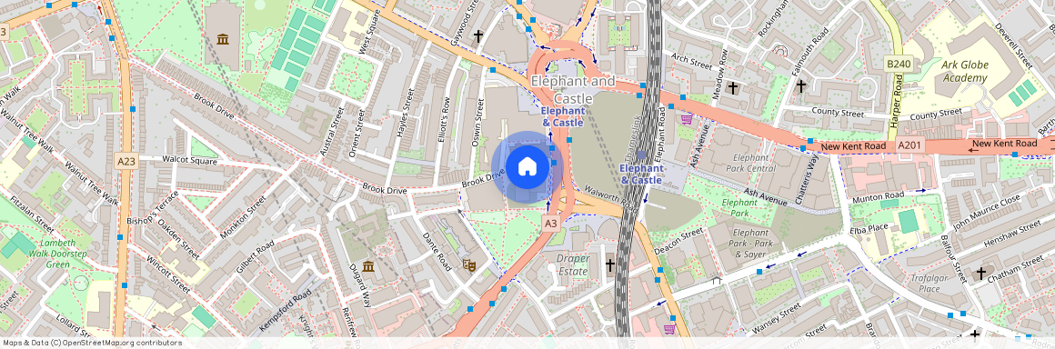 St Gabriel Walk, Elephant And Castle, SE1