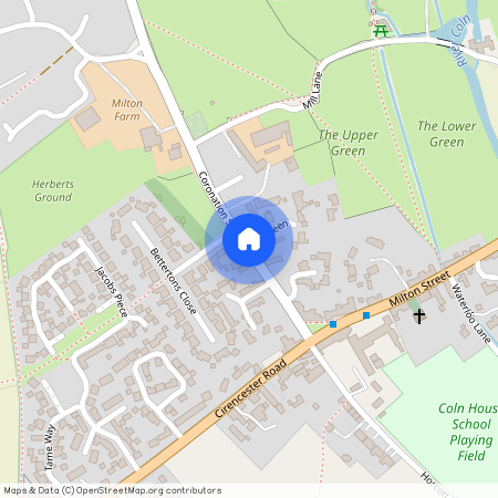 The Green, Coronation Street, Fairford, Gloucestershire, GL7