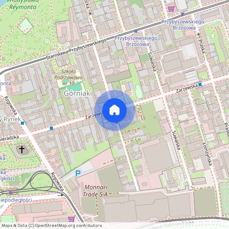 ul. Krucza, Górniak, Górna, Łódź, łódzkie