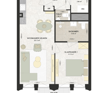 Appartement te huur: Kennedylaan 346 2035 TR Haarlem - Photo 3