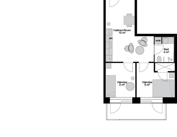 45, 2. lejl. 2, Aalborg - Foto 1