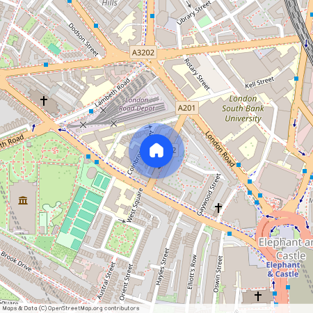 Garden Row, Elephant and Castle, London