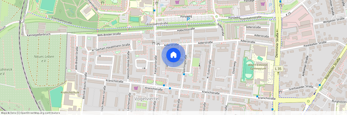 Sperlingstraße 17, 17034 Neubrandenburg