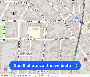 2-Zimmerwohnung im Dachgeschoss in der Paulstadt, Einbauküche, Abst... - Photo 1