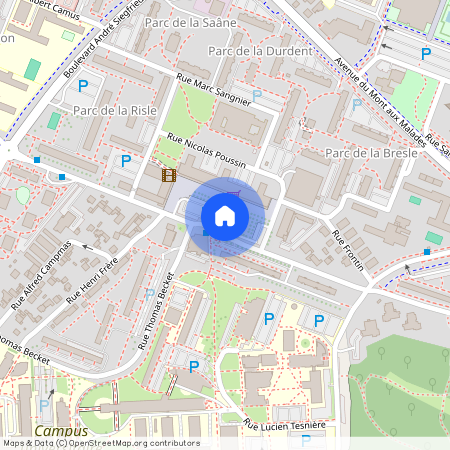 Place Colbert, 76130, Mont Saint Aignan