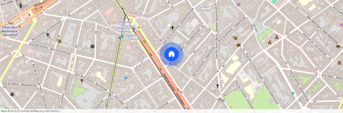 Rue Du Président - Voorzittersstraat, 69, 1050, Ixelles