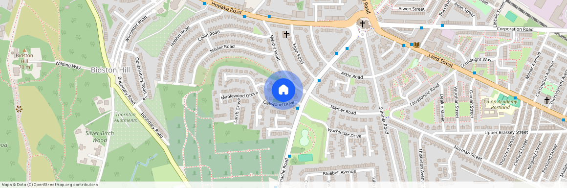 Oakwood Park, Prenton