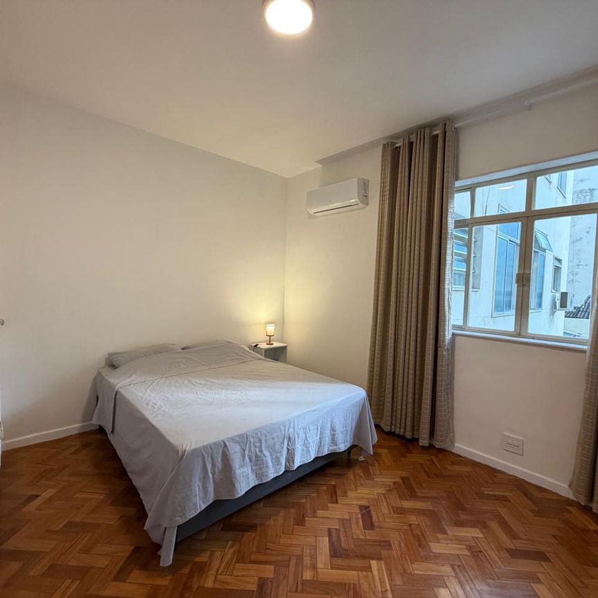 Amplo apartamento mobiliado para aluguel em Copacabana - Foto 1
