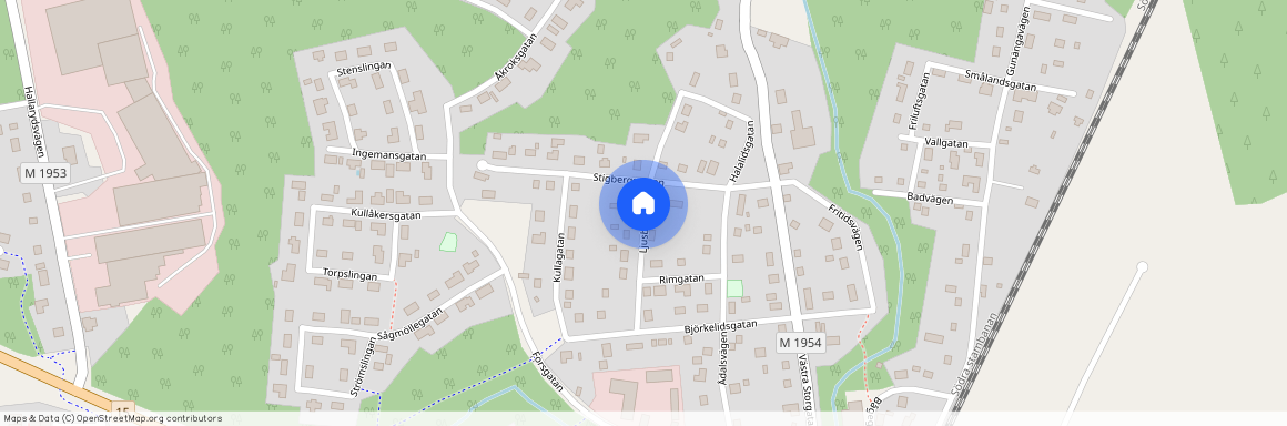 Ljusbergsgatan, Osby