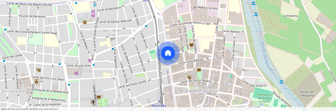 Avenida 1 de Mayo, Alfara del Patriarca, Valencian Community 46115, Alfara-Del-Patriarca