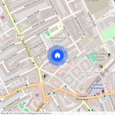 Walham Grove, Fulham Broadway, SW6