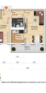 2-Zimmer Mietwohnung - Großzschachwitz - Photo 4