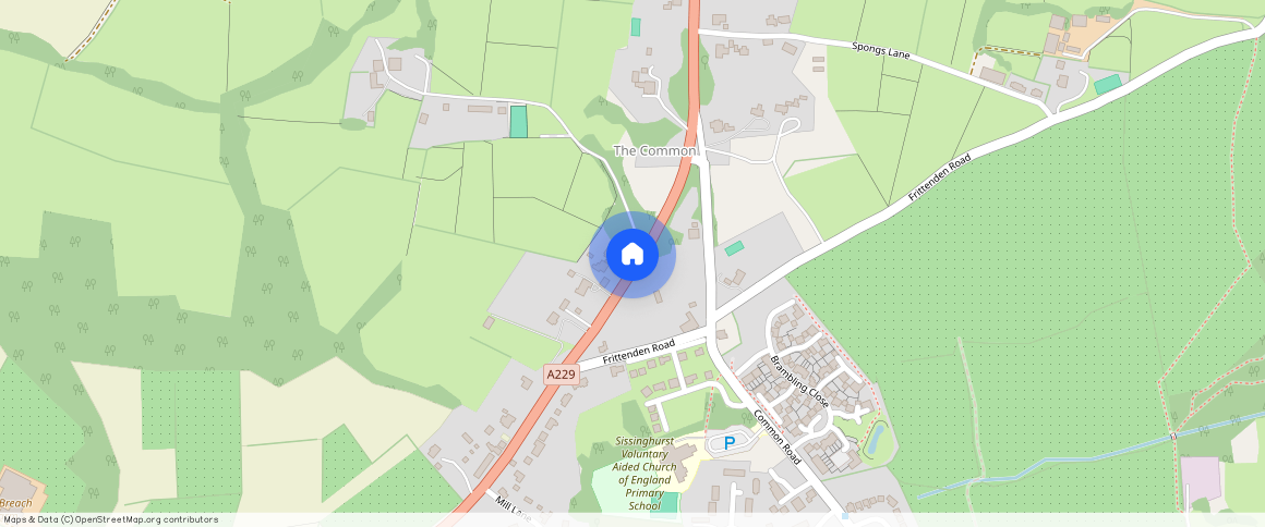 The Common, Sissinghurst, Cranbrook, TN17