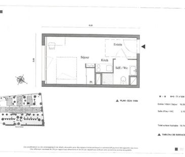 Location Appartement 1 pièce 19m² AUZEVILLE TOLOSANE 31320 - Photo 6