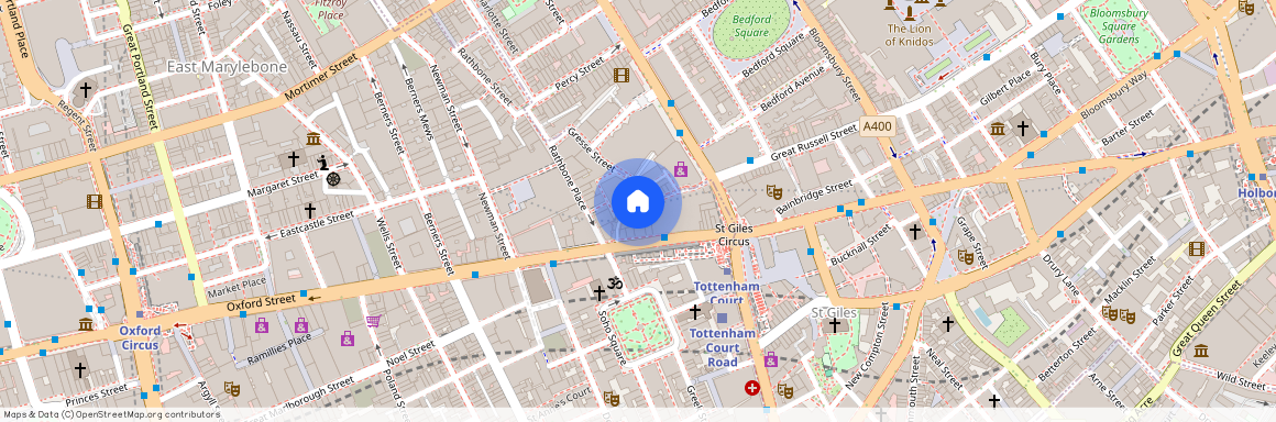 Hanway Street, Hanway Gardens, Fitzrovia, W1T