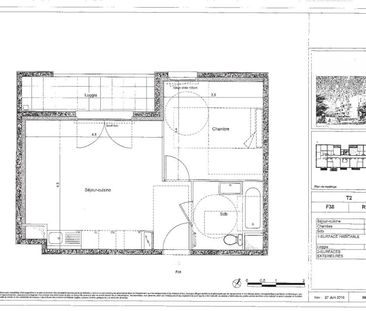 Location Appartement 2 pièces 40m² VENISSIEUX 69200 - Photo 2