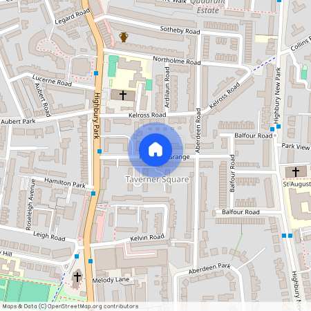 Taverner Square, Highbury Grange, London