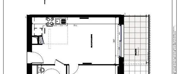 Appartement à louer 2 pièces 45.82m² - Photo 1