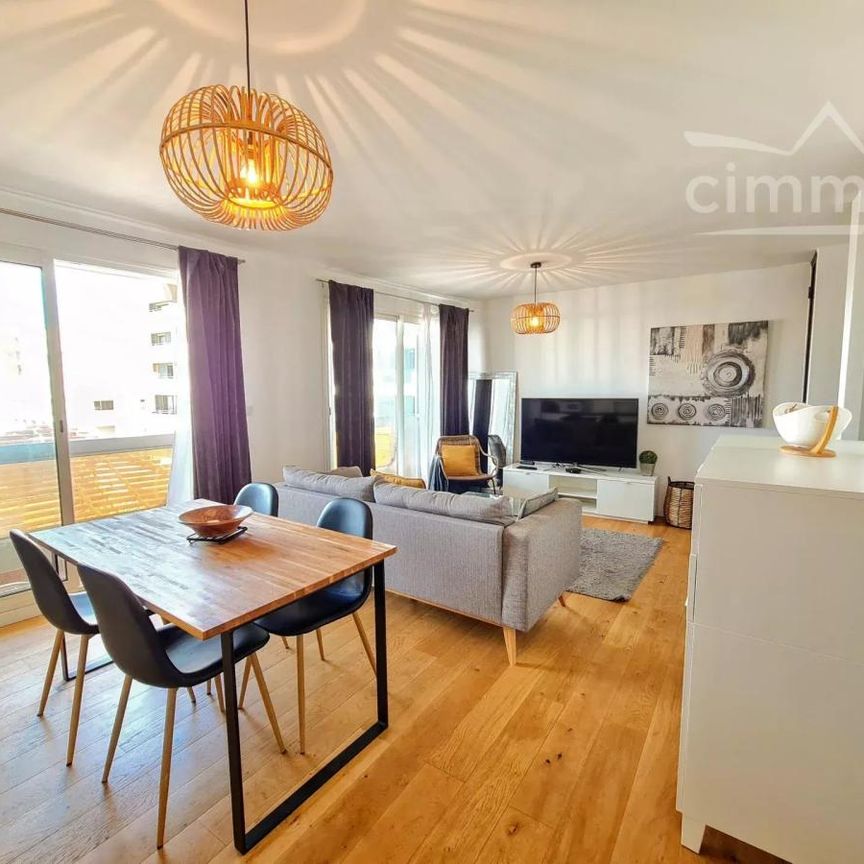 LOCATION MEUBLEE A L'ANNEE - CANET EN ROUSSILON 66140 - APPARTEMENT 2 PIECES - 3EME ETAGE AVEC ASCENSEUR - PYRENEES ORIENTALES - REGION OCCITANIE | Cimm Immobilier - Photo 1