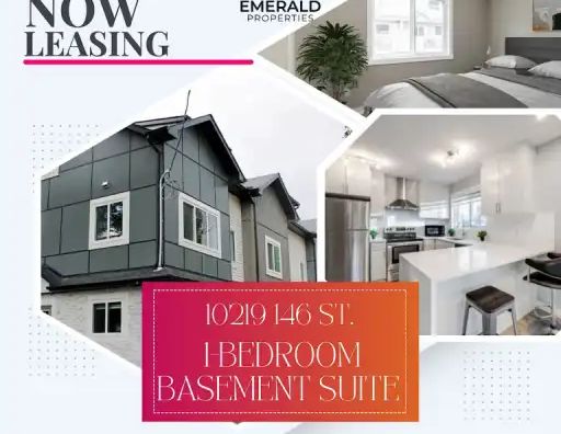 Urban Oasis: Modern 1-Bed Basement Suite in Prime Edmonton Location! | 10219 146 Street Northwest, Edmonton - Photo 1