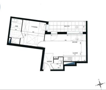 Appartement à louer 2 pièces 42.09m² - Photo 5