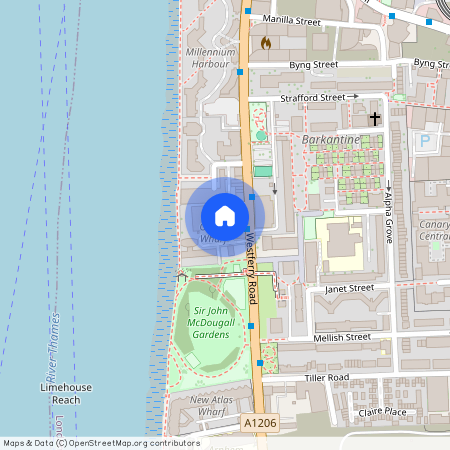 Ocean Wharf, Canary Wharf, E14